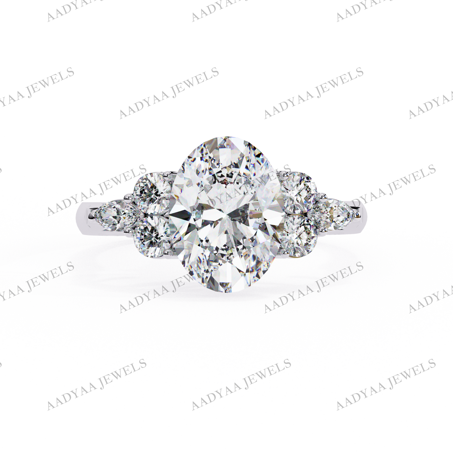 Brigitte Diamond Ladies Ring