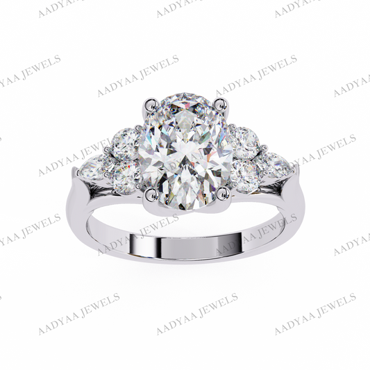 Brigitte Diamond Ladies Ring