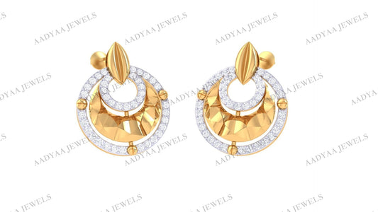 Aura Diamond Earring