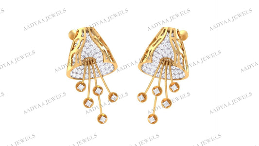 Verve Diamond Earring
