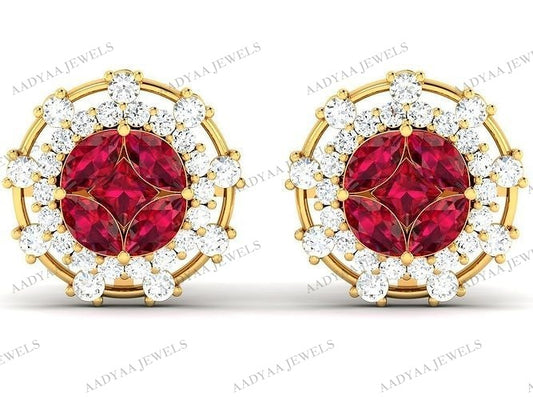 Madeline Diamond Earring