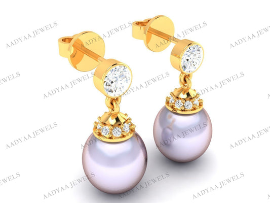 Alyssa Diamond Earring