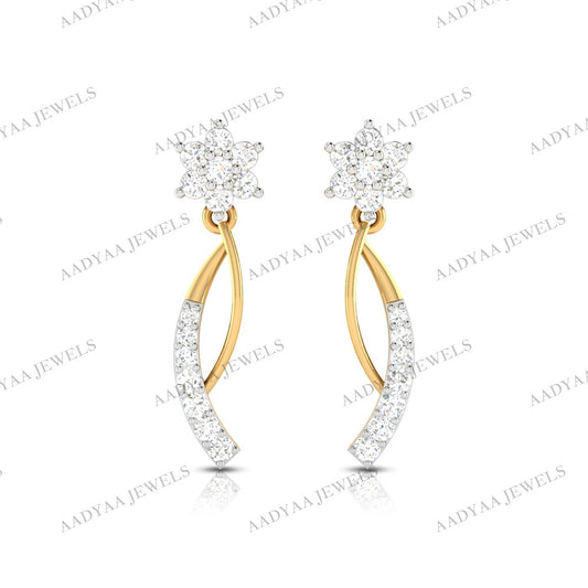 Elizabeth Diamond Earring