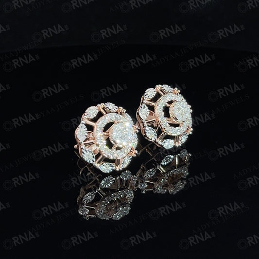 Zinnia Diamond Earring
