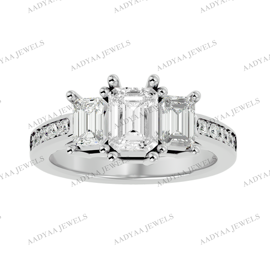 Sophia Three Stone Ring