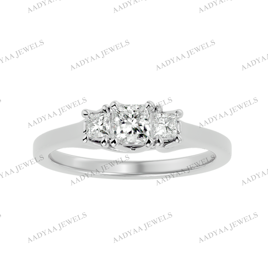 Siena Three Stone Ring