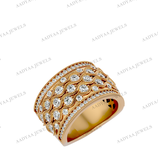 Cara Diamond Wedding Ladies Ring
