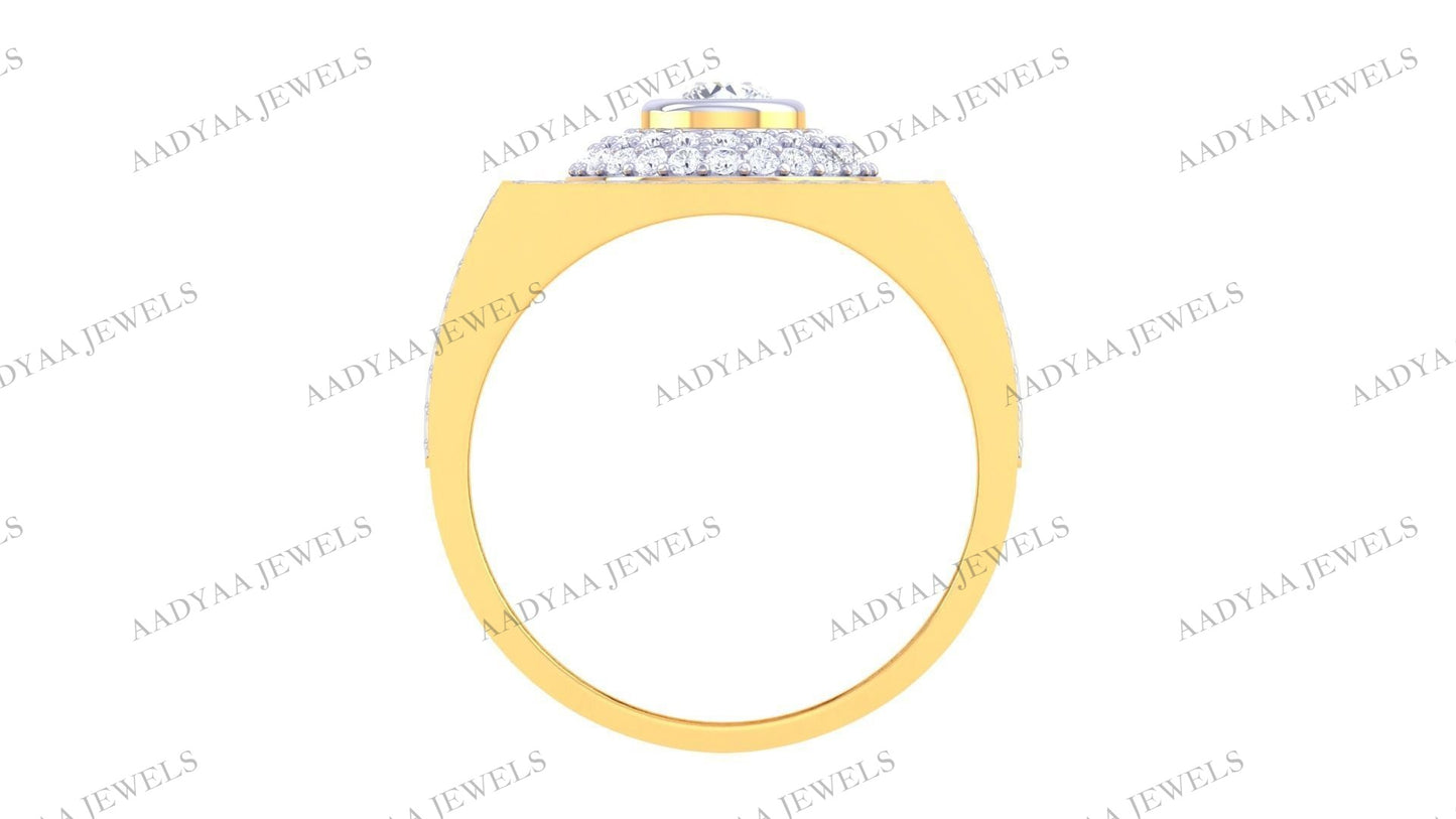 Yamileth Diamond Mens Ring