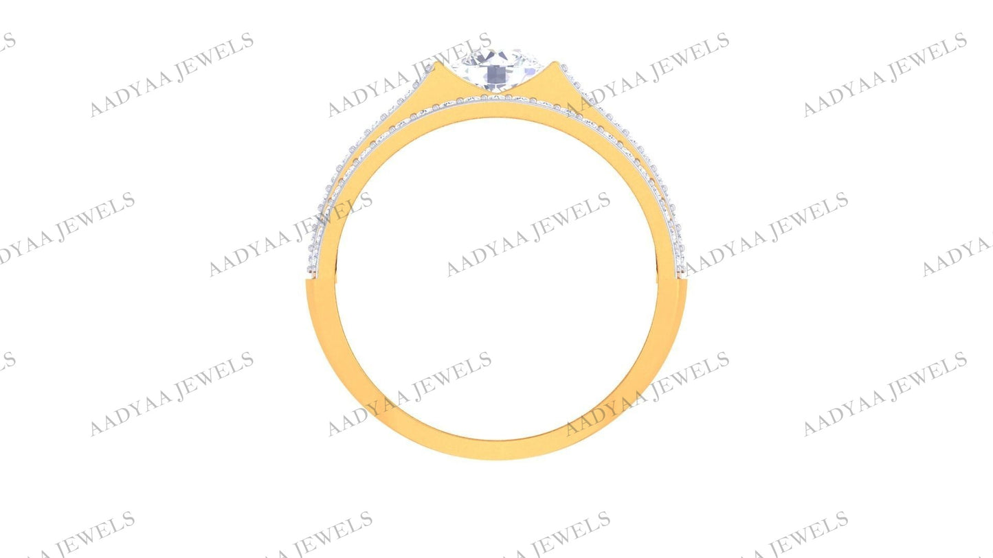 Queen Diamond Mens Ring