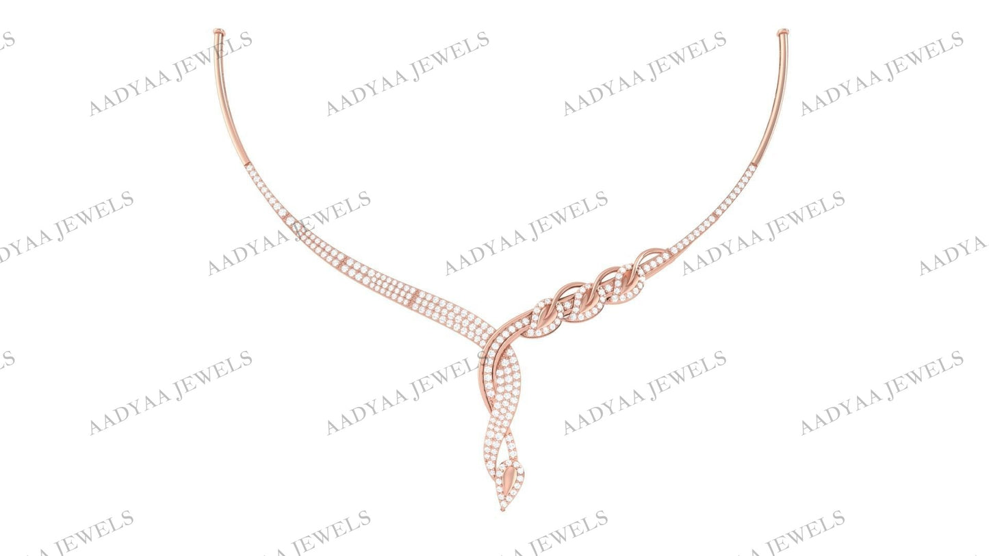 Hailey Diamond Necklace