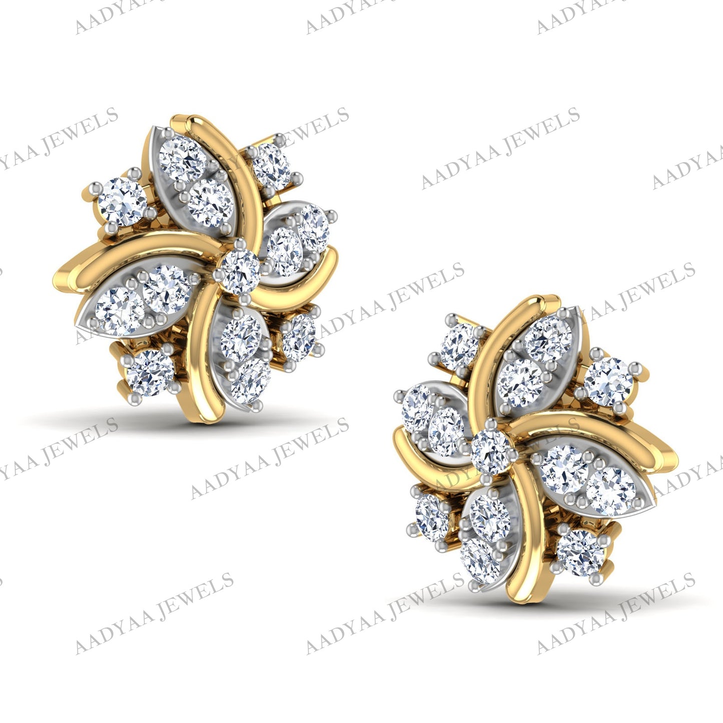Janet Diamond Earring