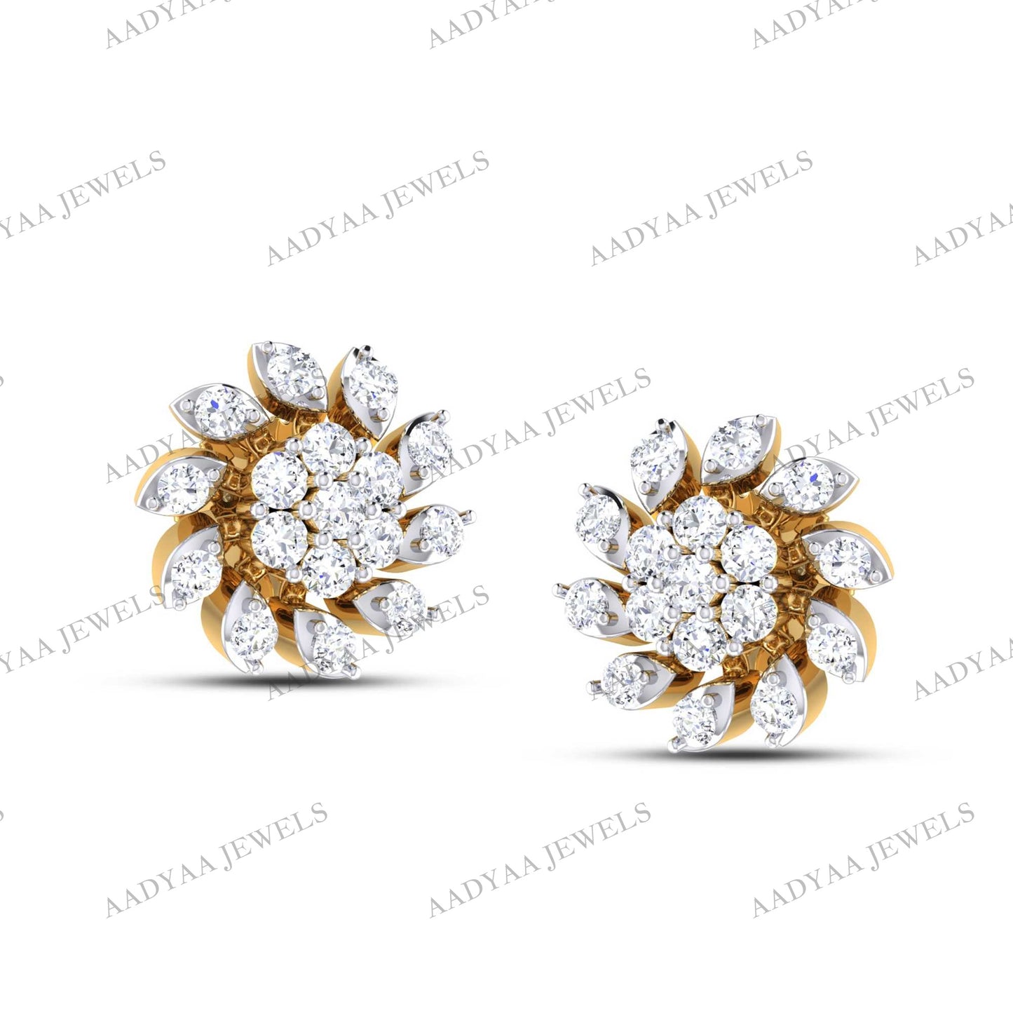 Audrey Diamond Earring