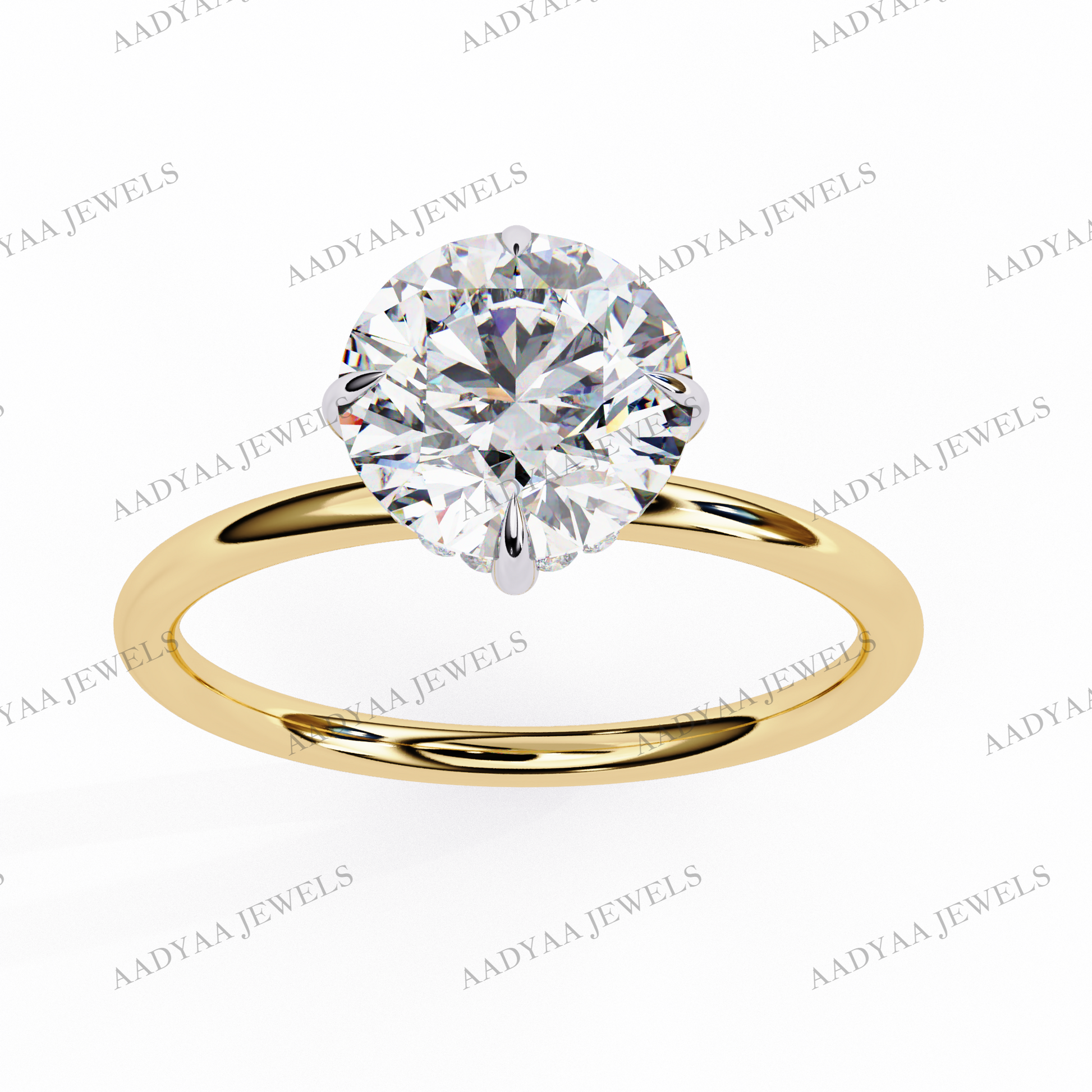 Gabriella Diamond Ladies Ring | Aadyaajewels