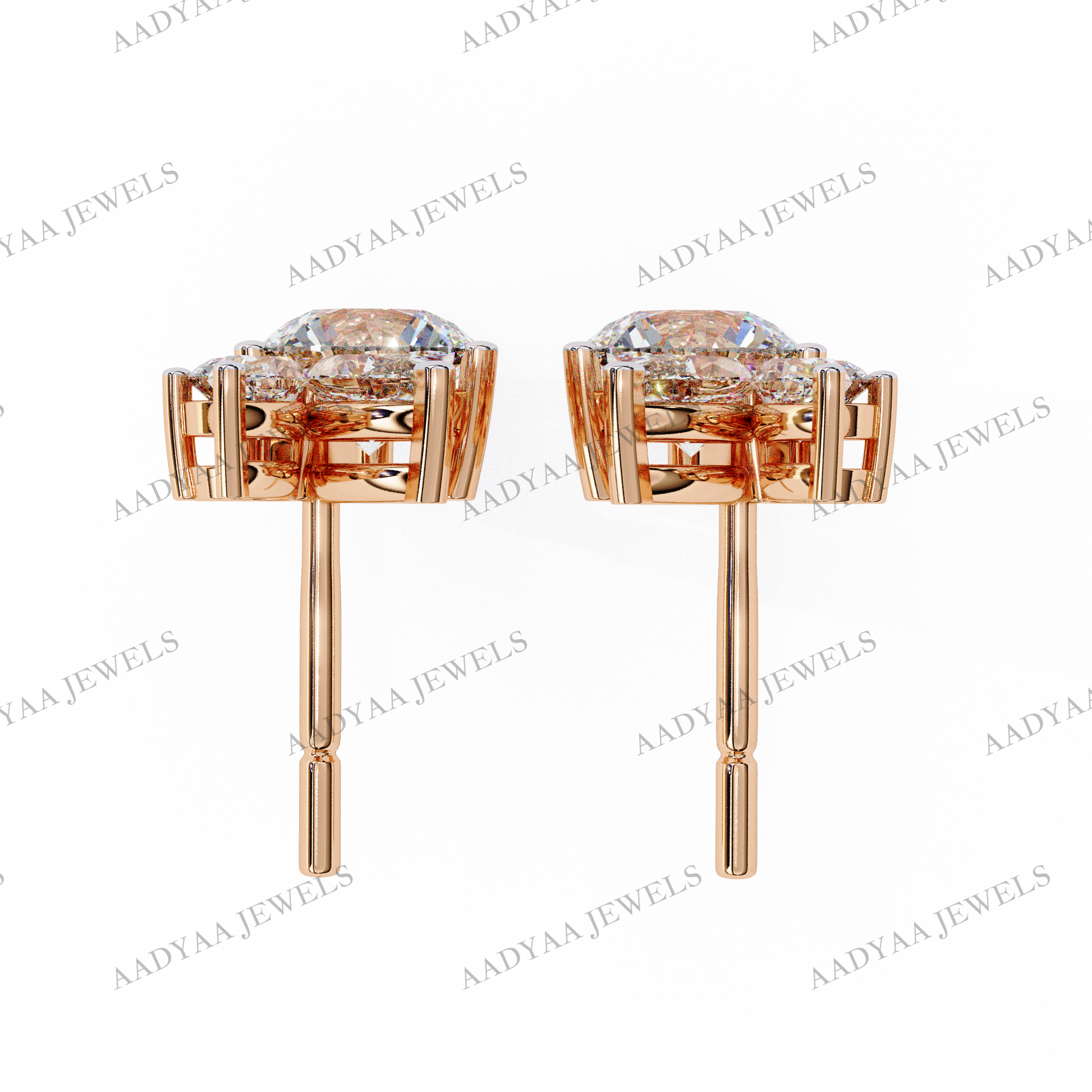 Juliet Diamond Earring | Aadyaajewels