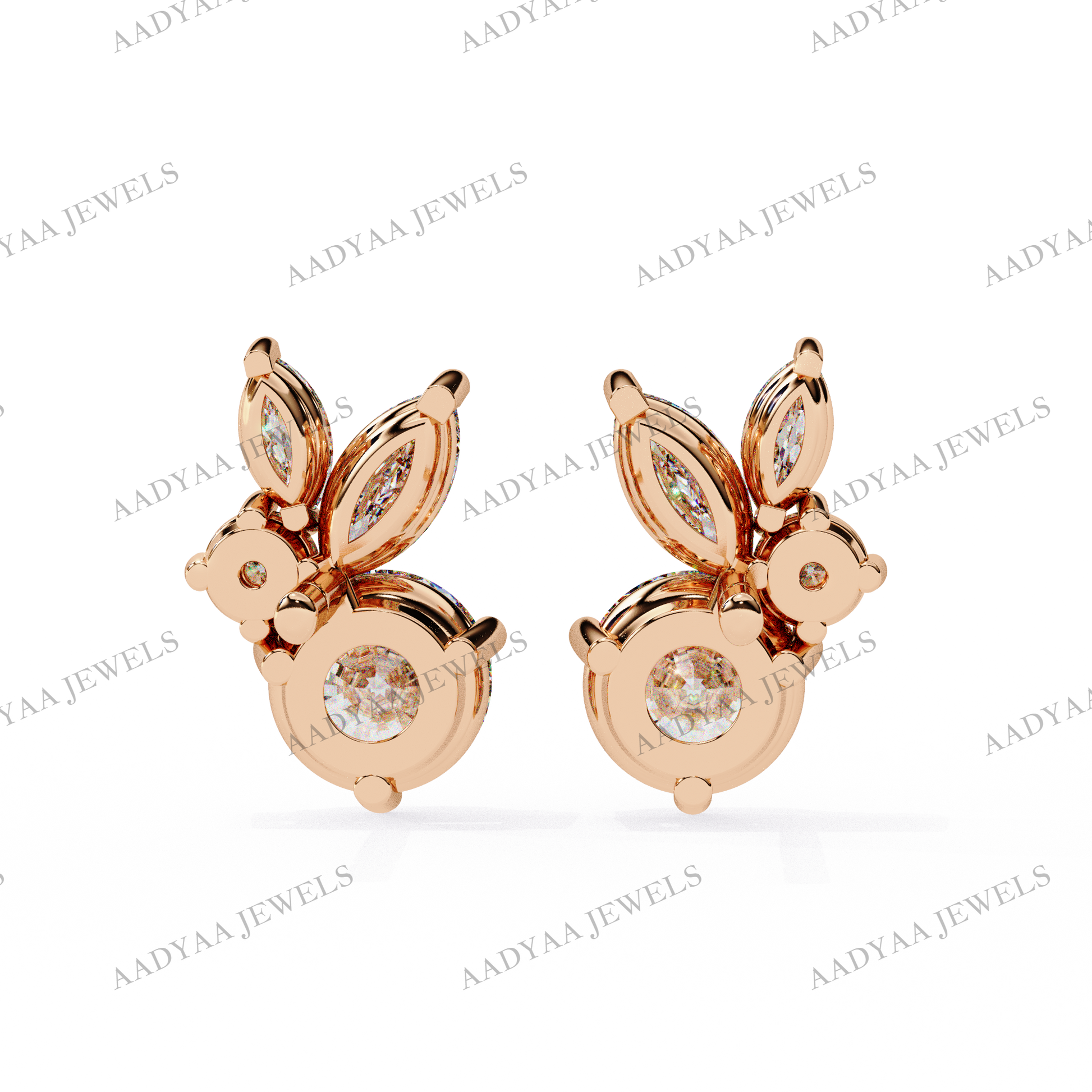 Juliet Diamond Earring | Aadyaajewels
