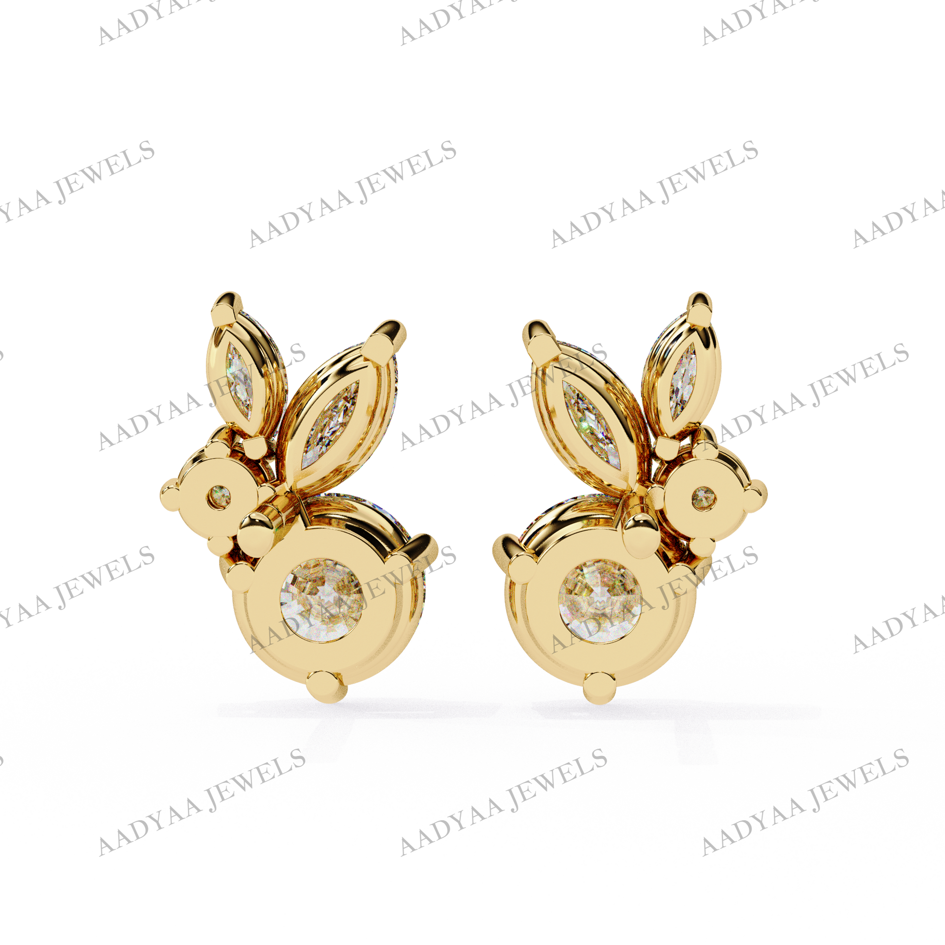 Juliet Diamond Earring | Aadyaajewels