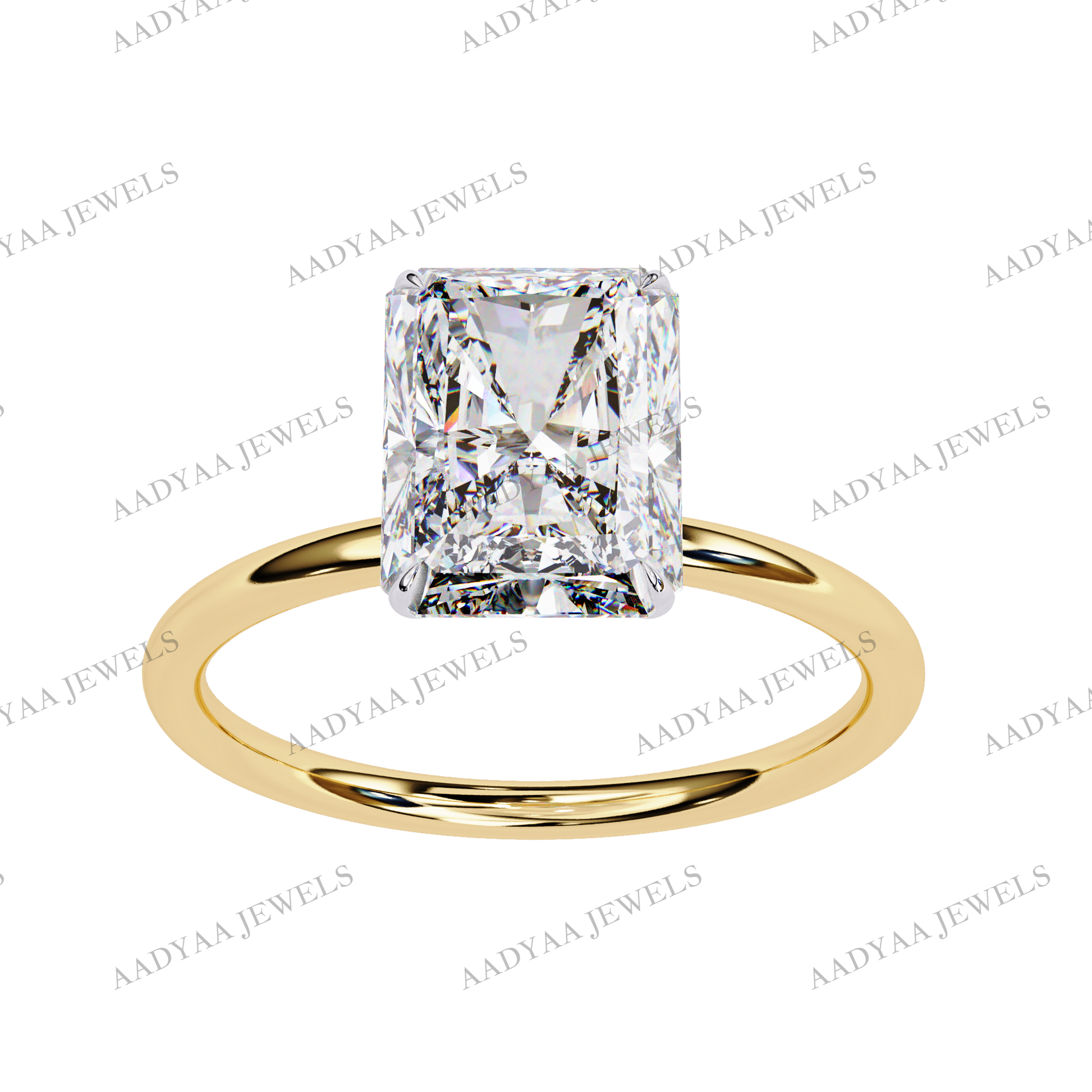 Genevieve Diamond Ladies Ring | Aadyaajewels