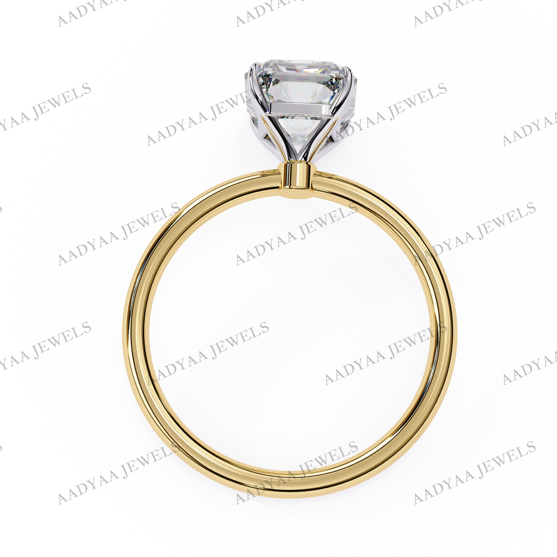 Genevieve Diamond Ladies Ring | Aadyaajewels