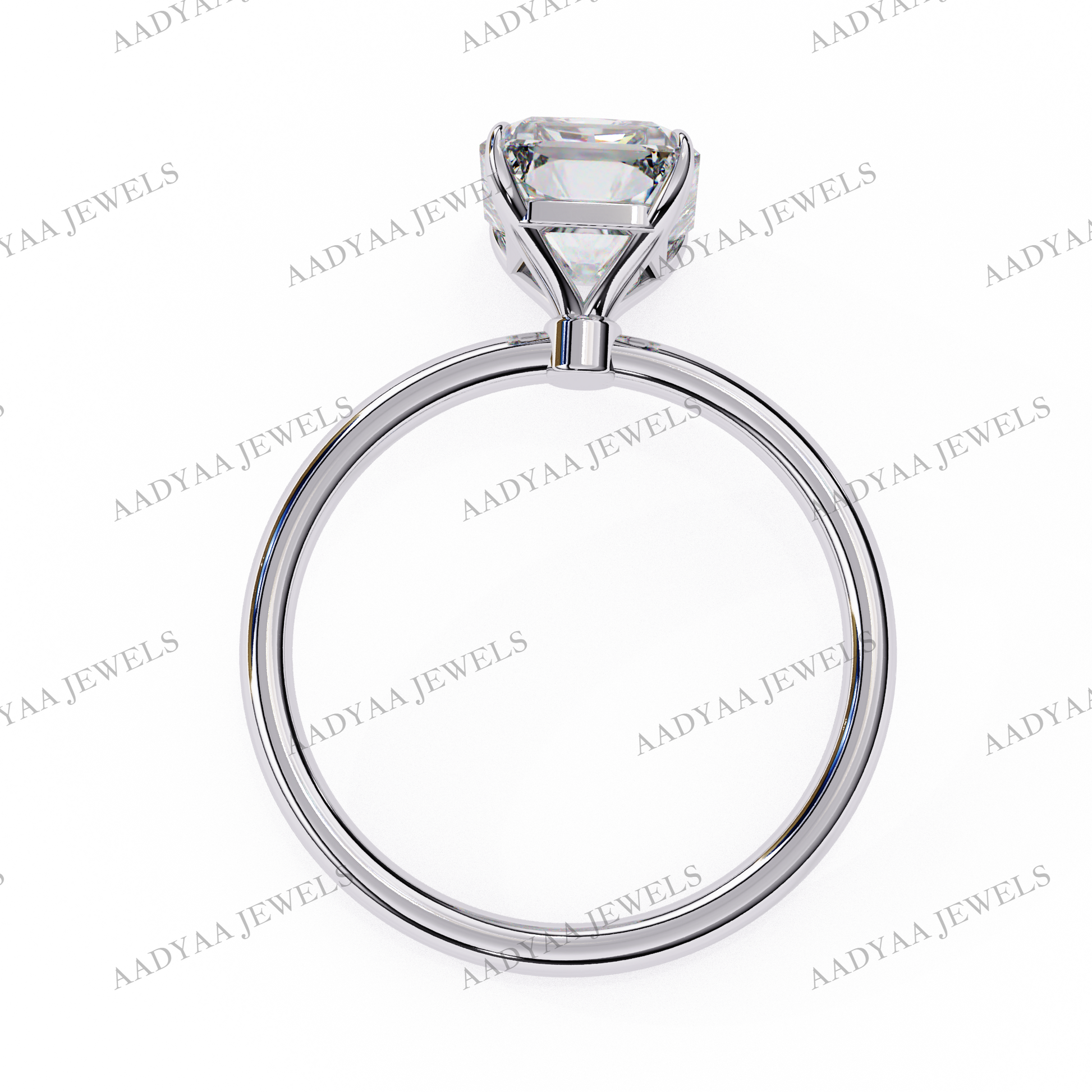 Genevieve Diamond Ladies Ring | Aadyaajewels