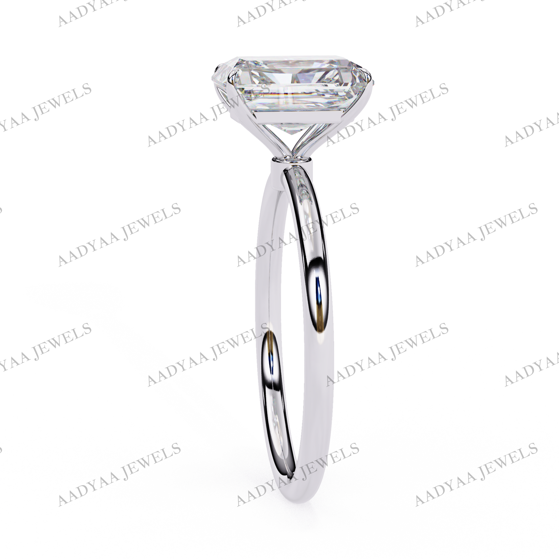 Genevieve Diamond Ladies Ring | Aadyaajewels