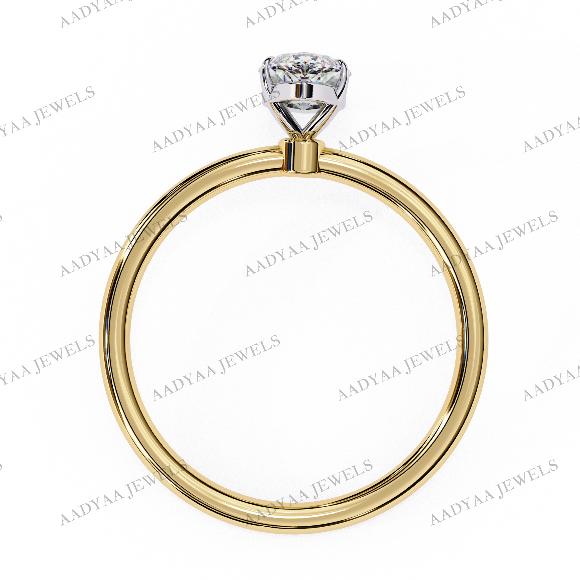 Gwyneth Diamond Ladies Ring | Aadyaajewels