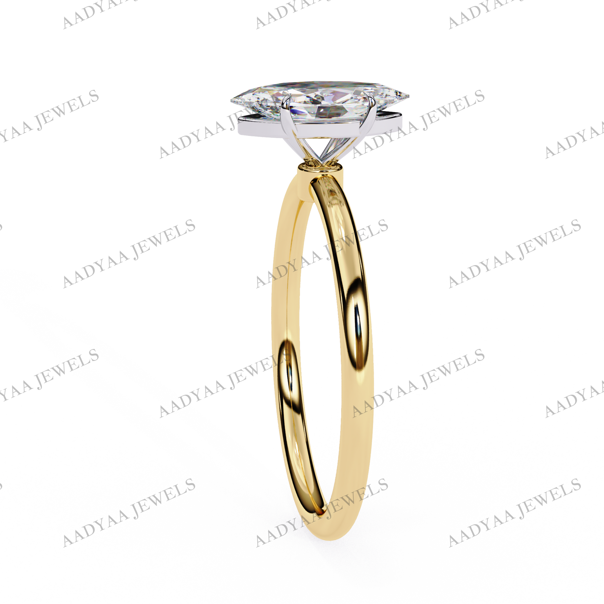 Gwyneth Diamond Ladies Ring | Aadyaajewels