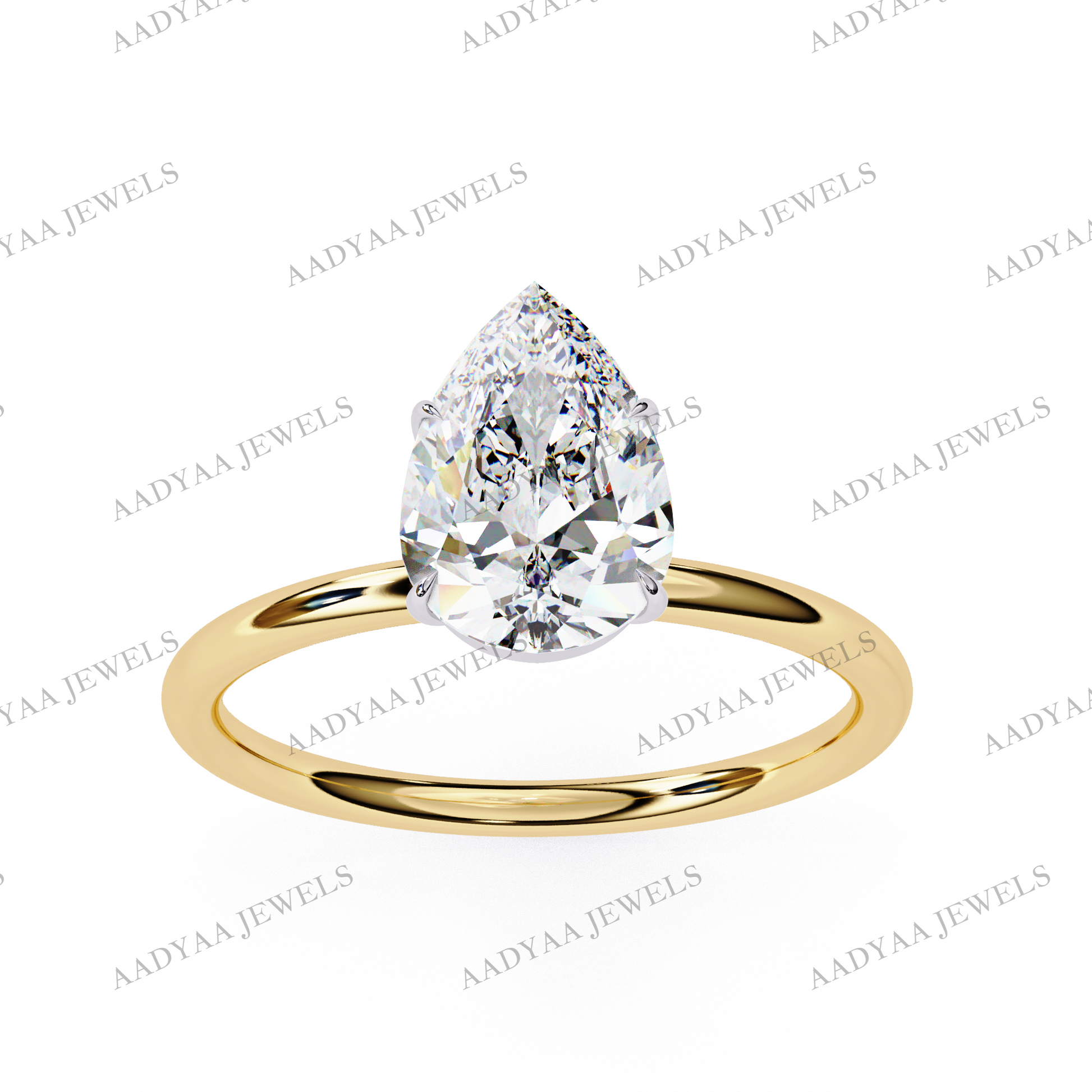 Jacqueline Diamond Ladies Ring | Aadyaajewels