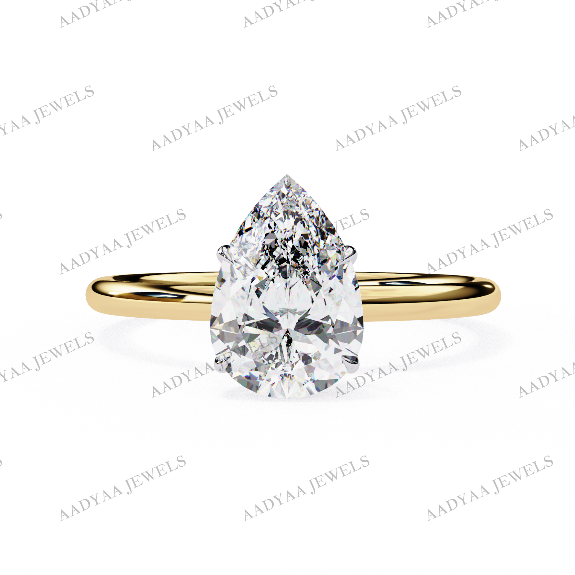 Jacqueline Diamond Ladies Ring | Aadyaajewels