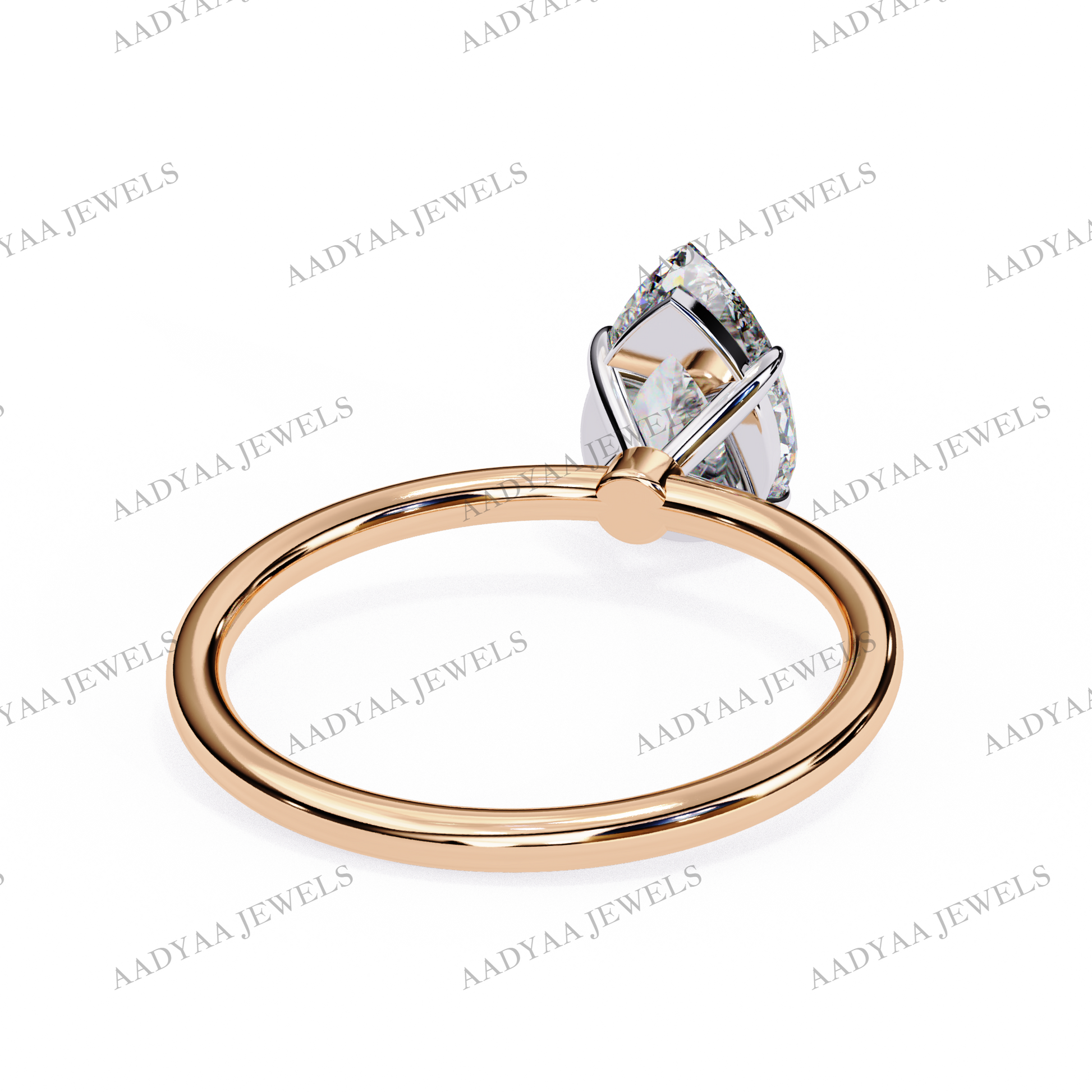 Jacqueline Diamond Ladies Ring | Aadyaajewels