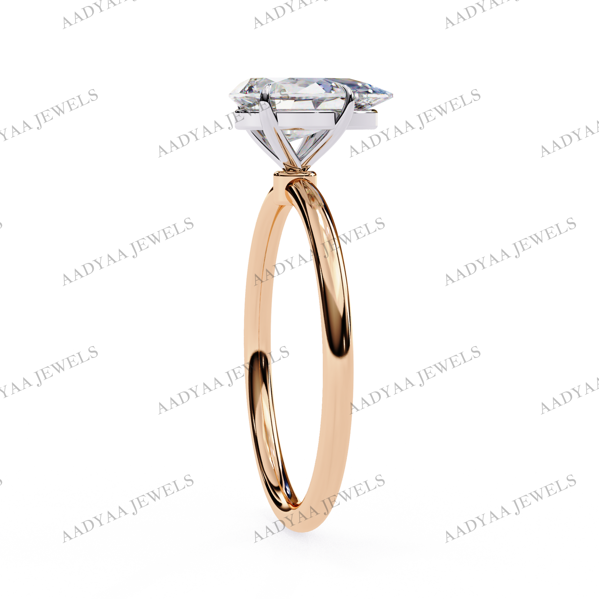 Jacqueline Diamond Ladies Ring | Aadyaajewels