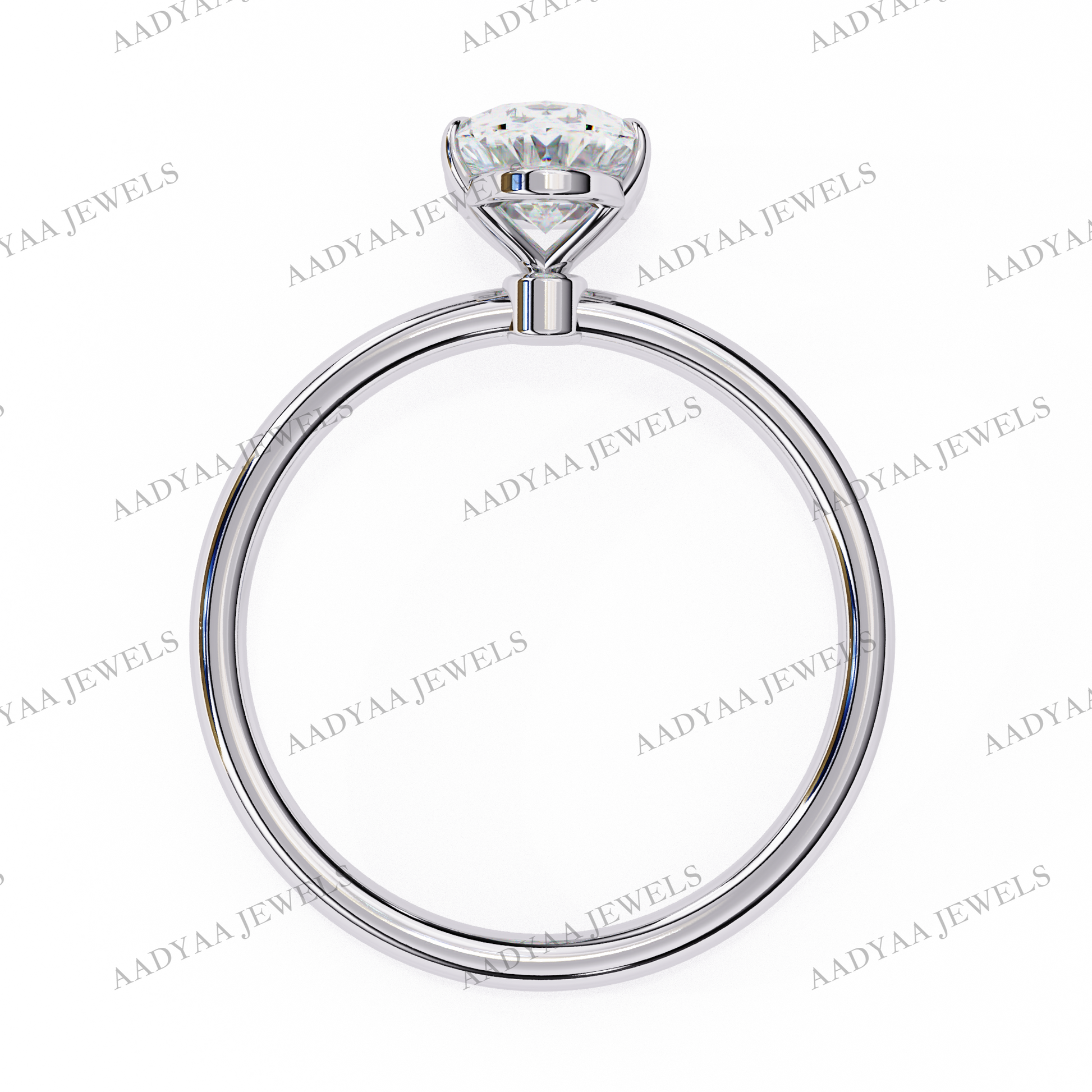 Josephine Diamond Ladies Ring | Aadyaajewels