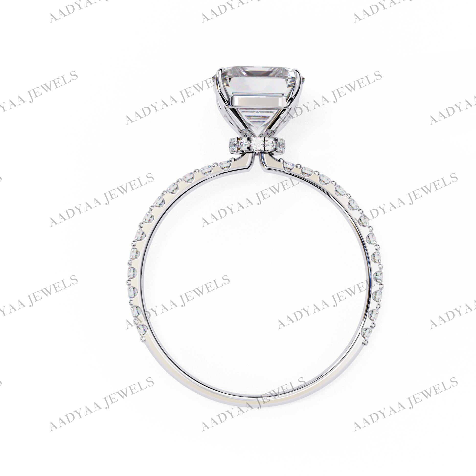 Lorelei Diamond Ladies Ring | Aadyaajewels