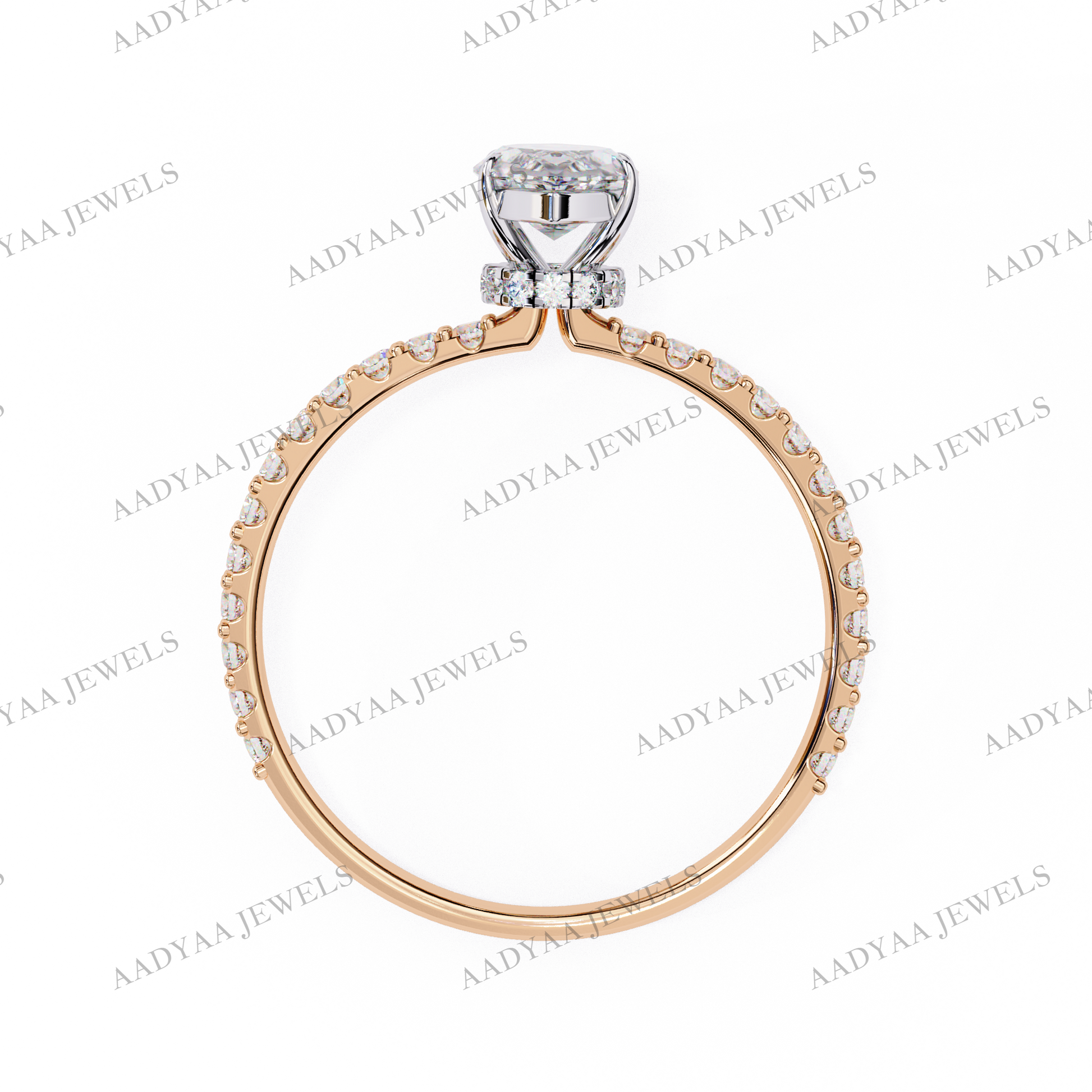 Lucinda Diamond Ladies Ring | Aadyaajewels