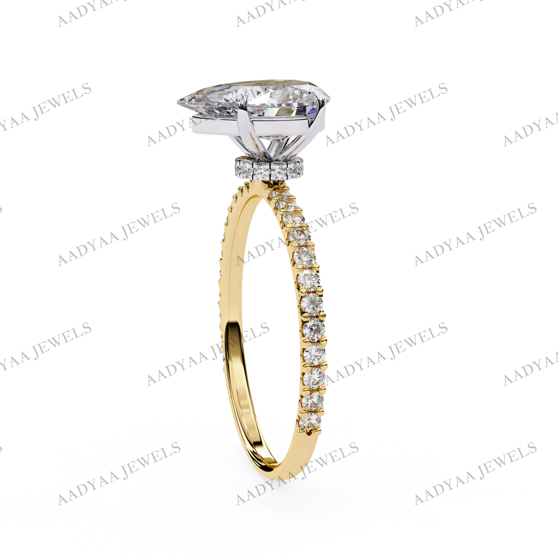 Mallory Diamond Ladies Ring | Aadyaajewels