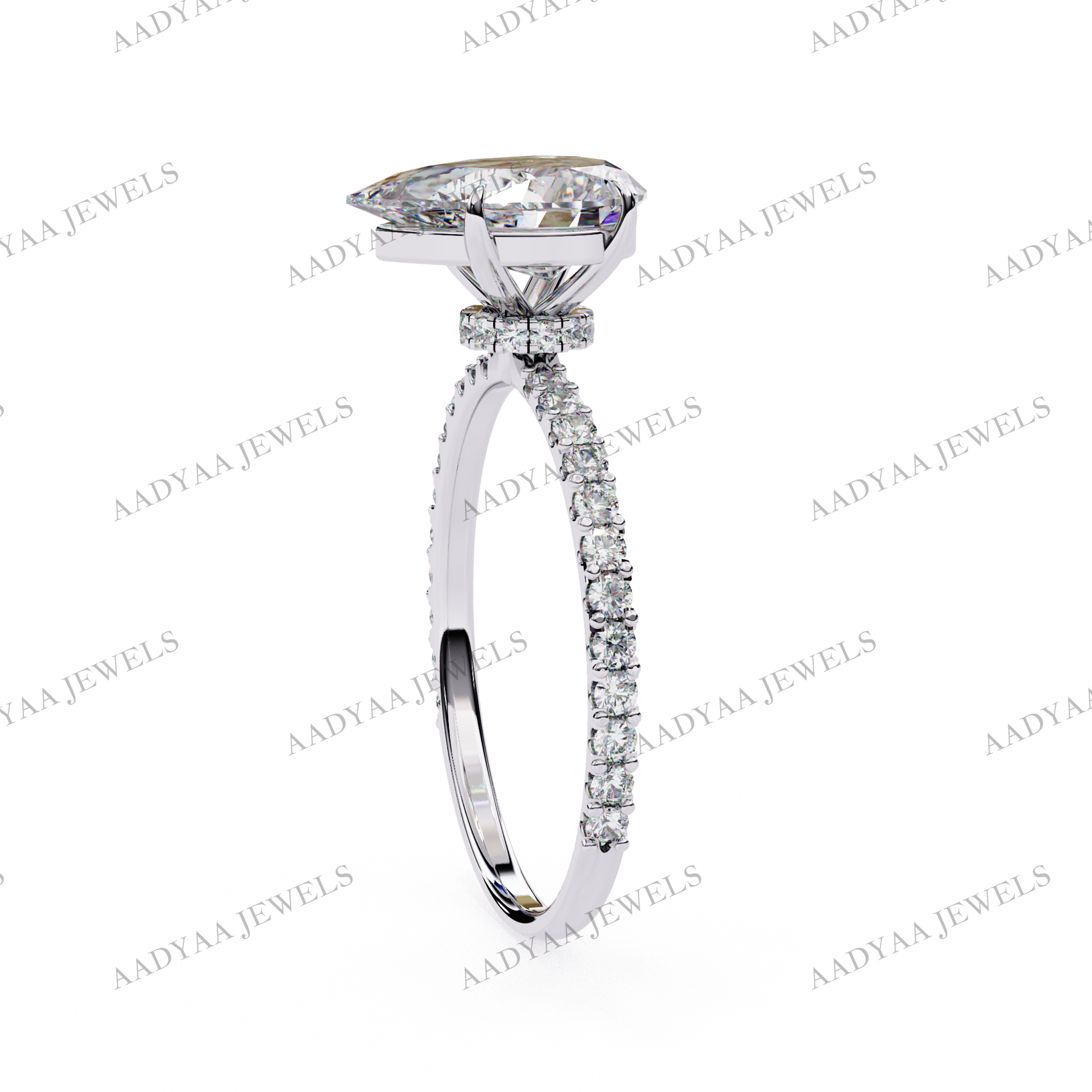 Mallory Diamond Ladies Ring | Aadyaajewels