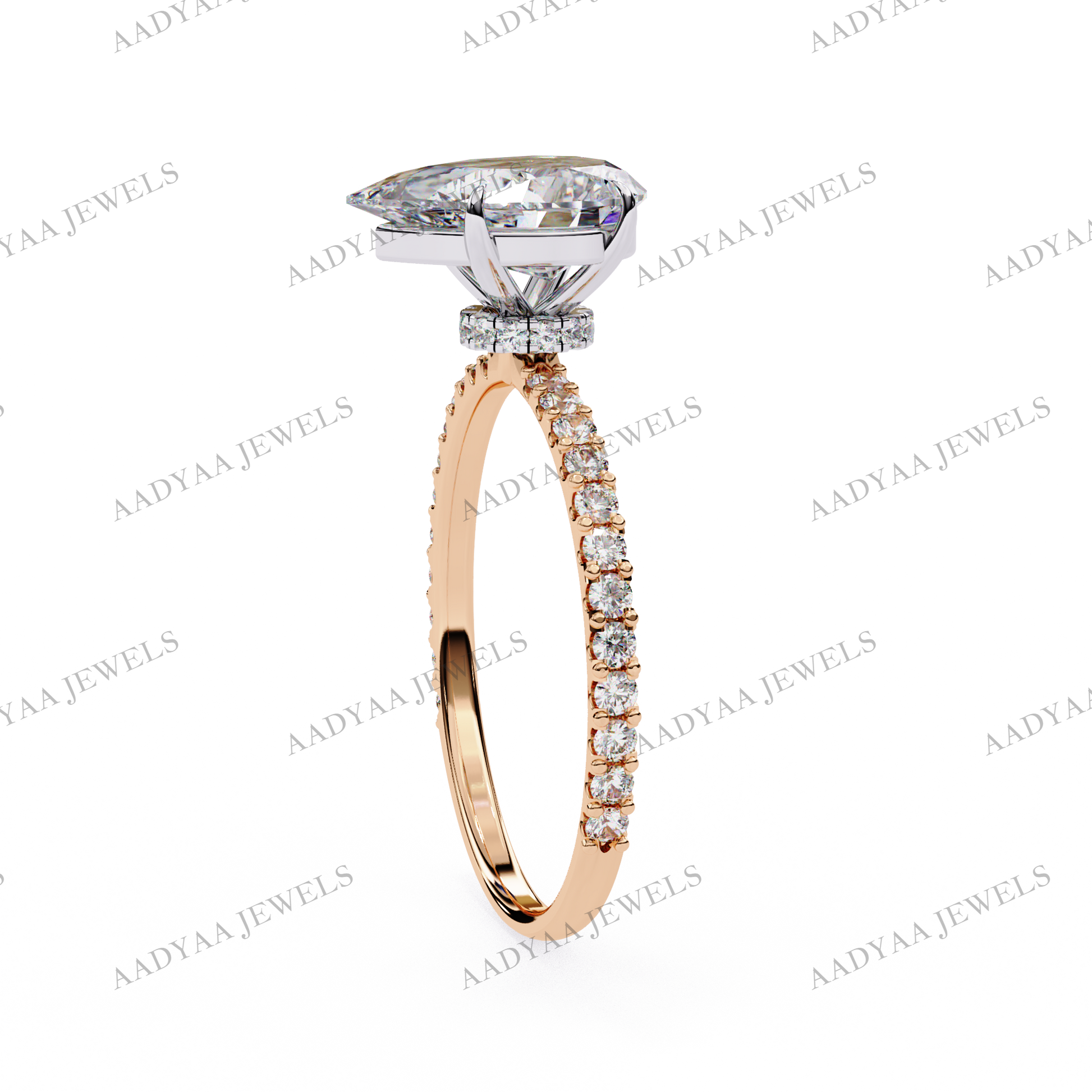 Mallory Diamond Ladies Ring | Aadyaajewels