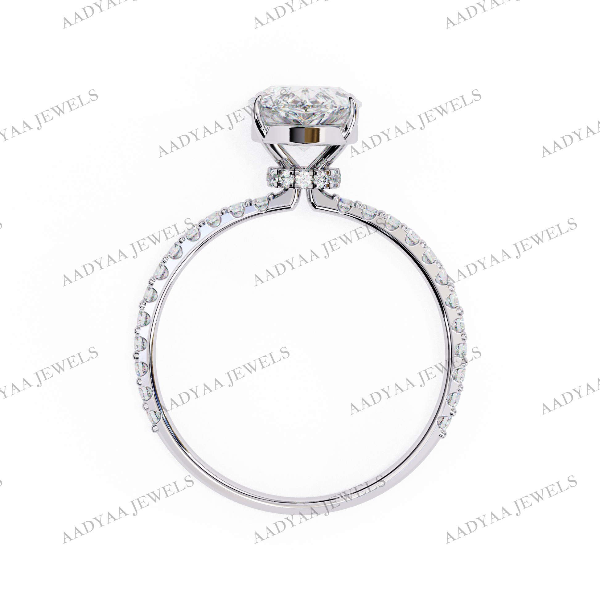 Mallory Diamond Ladies Ring | Aadyaajewels