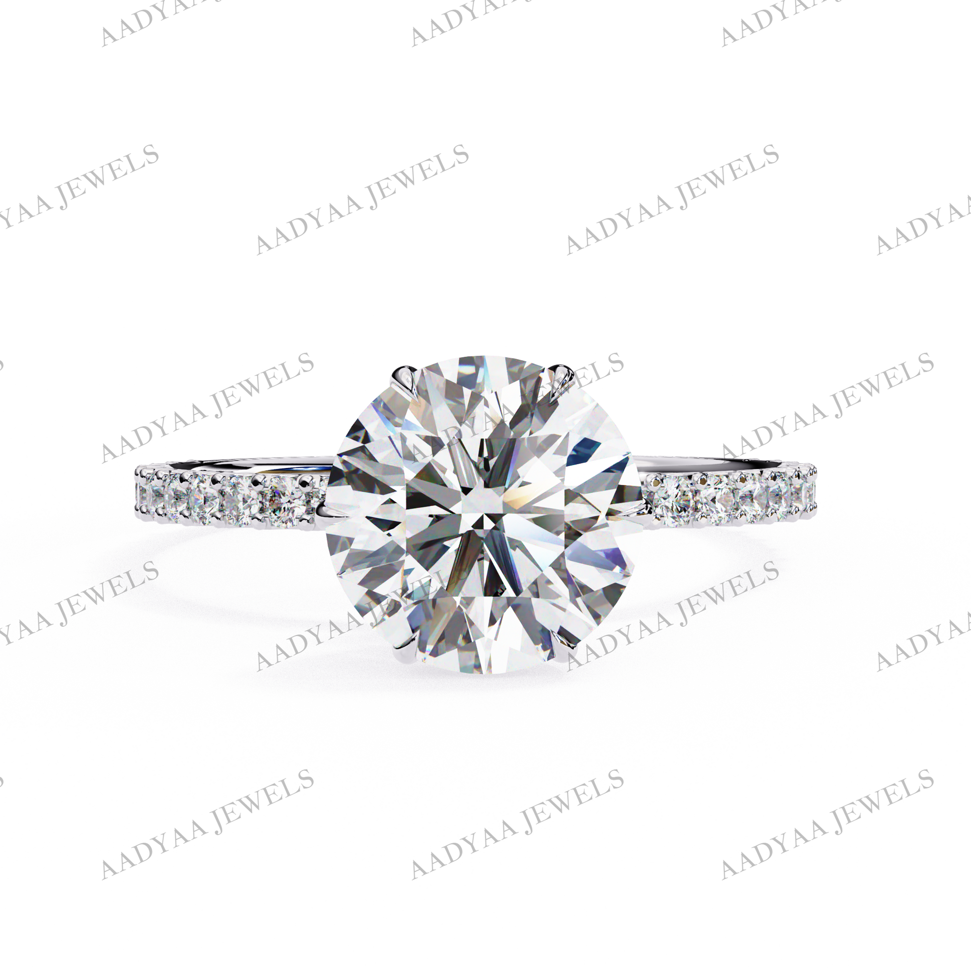 Marielle Diamond Ladies Ring | Aadyaajewels