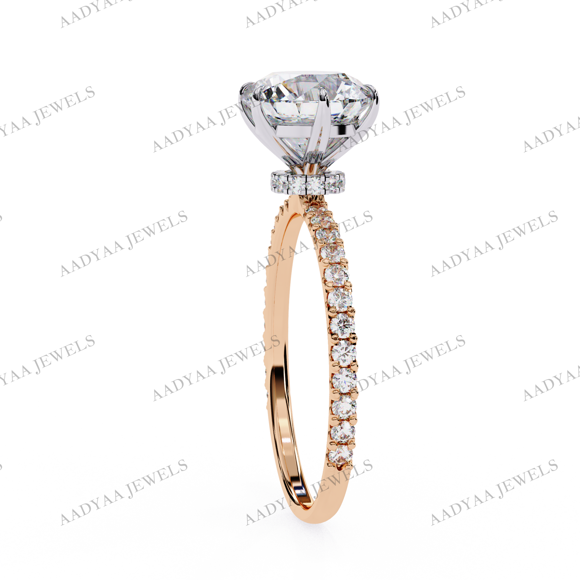 Marielle Diamond Ladies Ring | Aadyaajewels