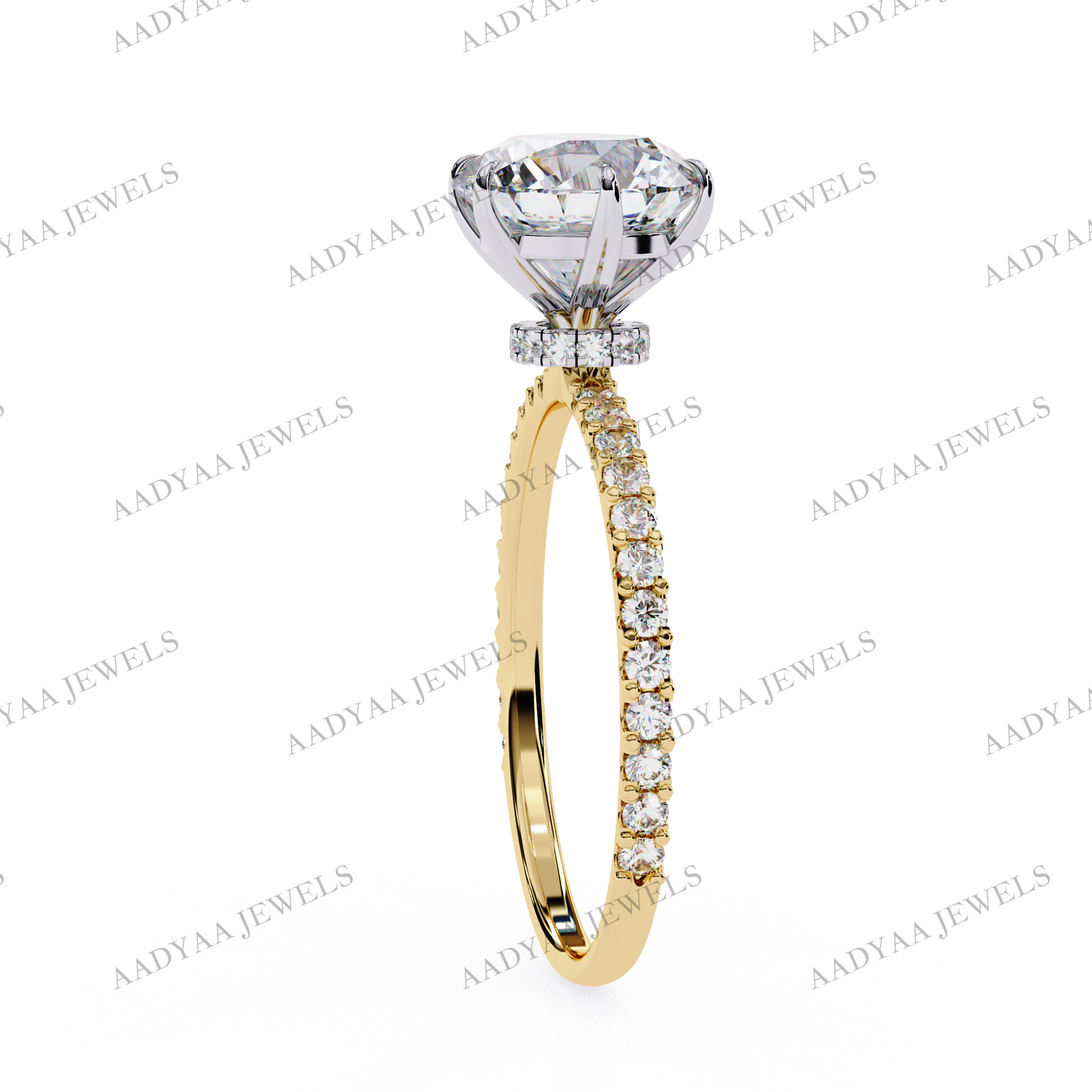 Marielle Diamond Ladies Ring | Aadyaajewels