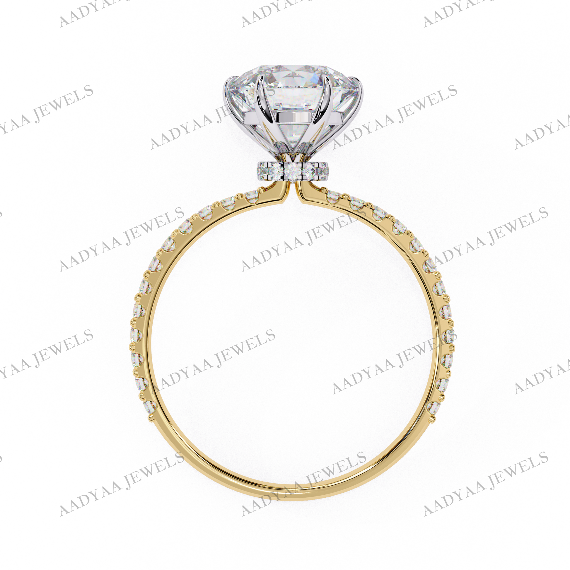 Marielle Diamond Ladies Ring | Aadyaajewels