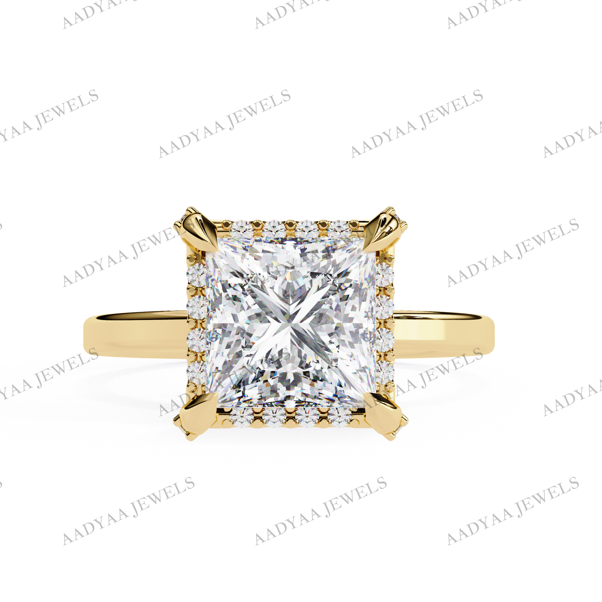 Angelica Diamond Ladies Ring | Aadyaajewels