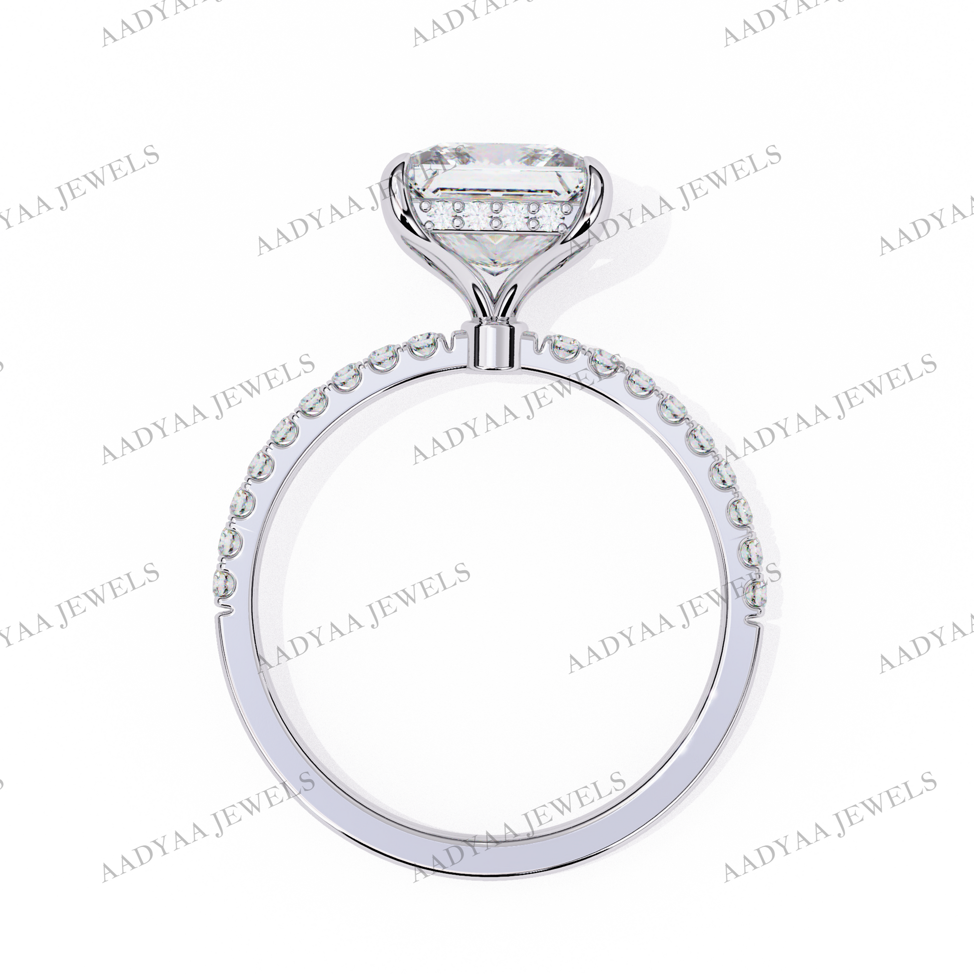 Antoinette Diamond Ladies Ring | Aadyaajewels