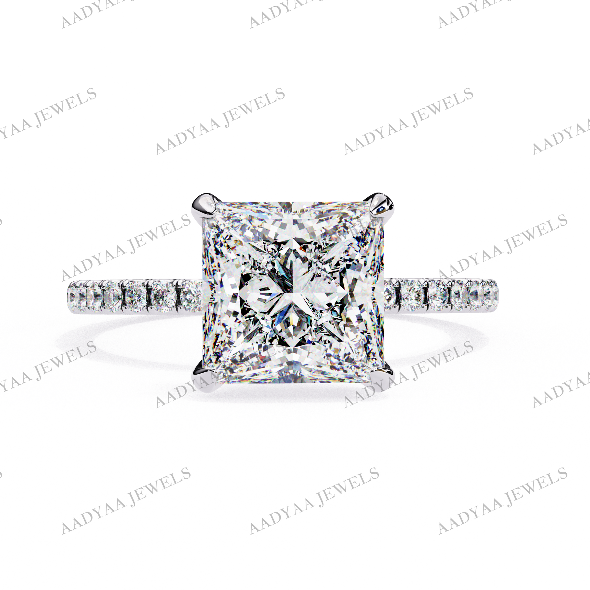 Antoinette Diamond Ladies Ring | Aadyaajewels