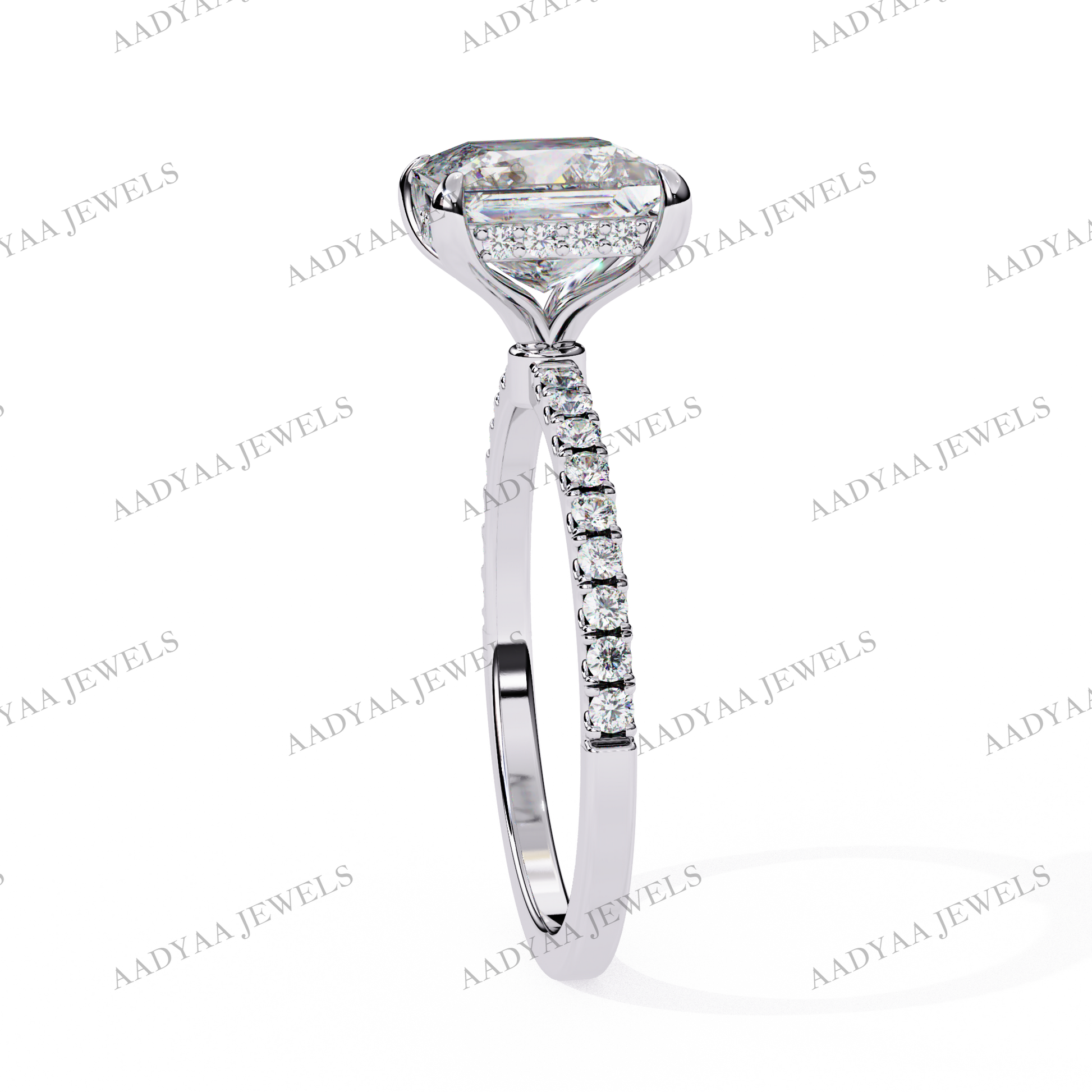 Antoinette Diamond Ladies Ring | Aadyaajewels