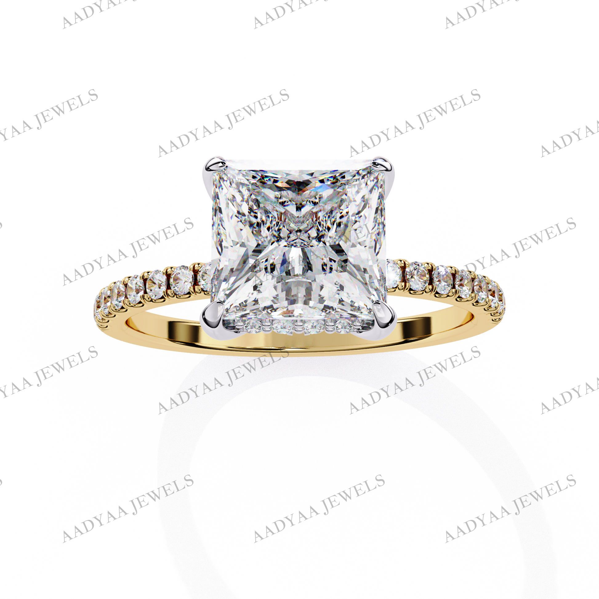 Antoinette Diamond Ladies Ring | Aadyaajewels