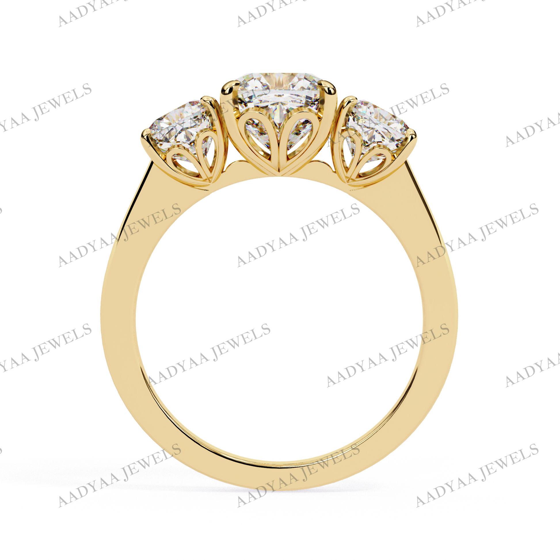 Bernice Diamond Ladies Ring | Aadyaajewels