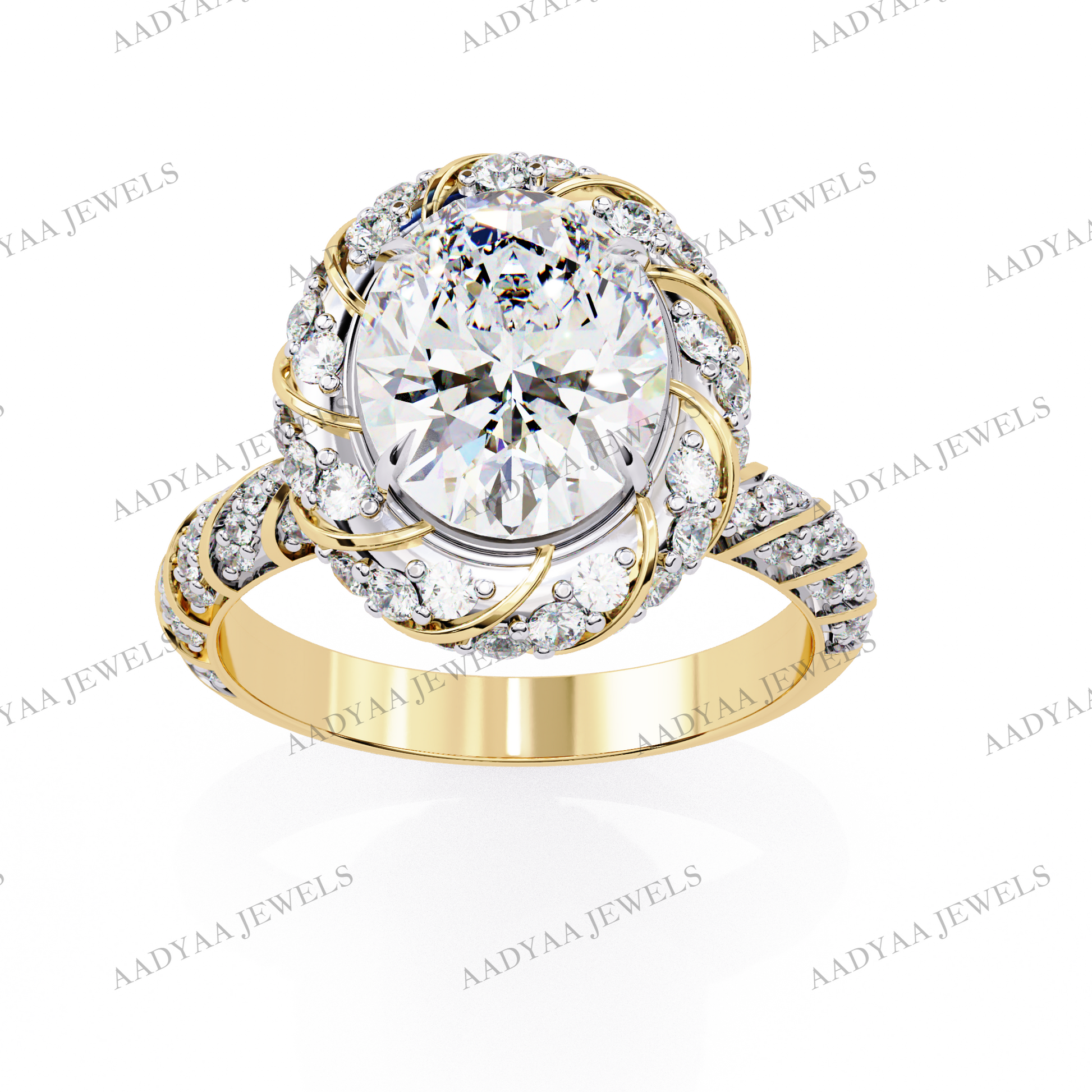 Bethany Diamond Ladies Ring | Aadyaajewels