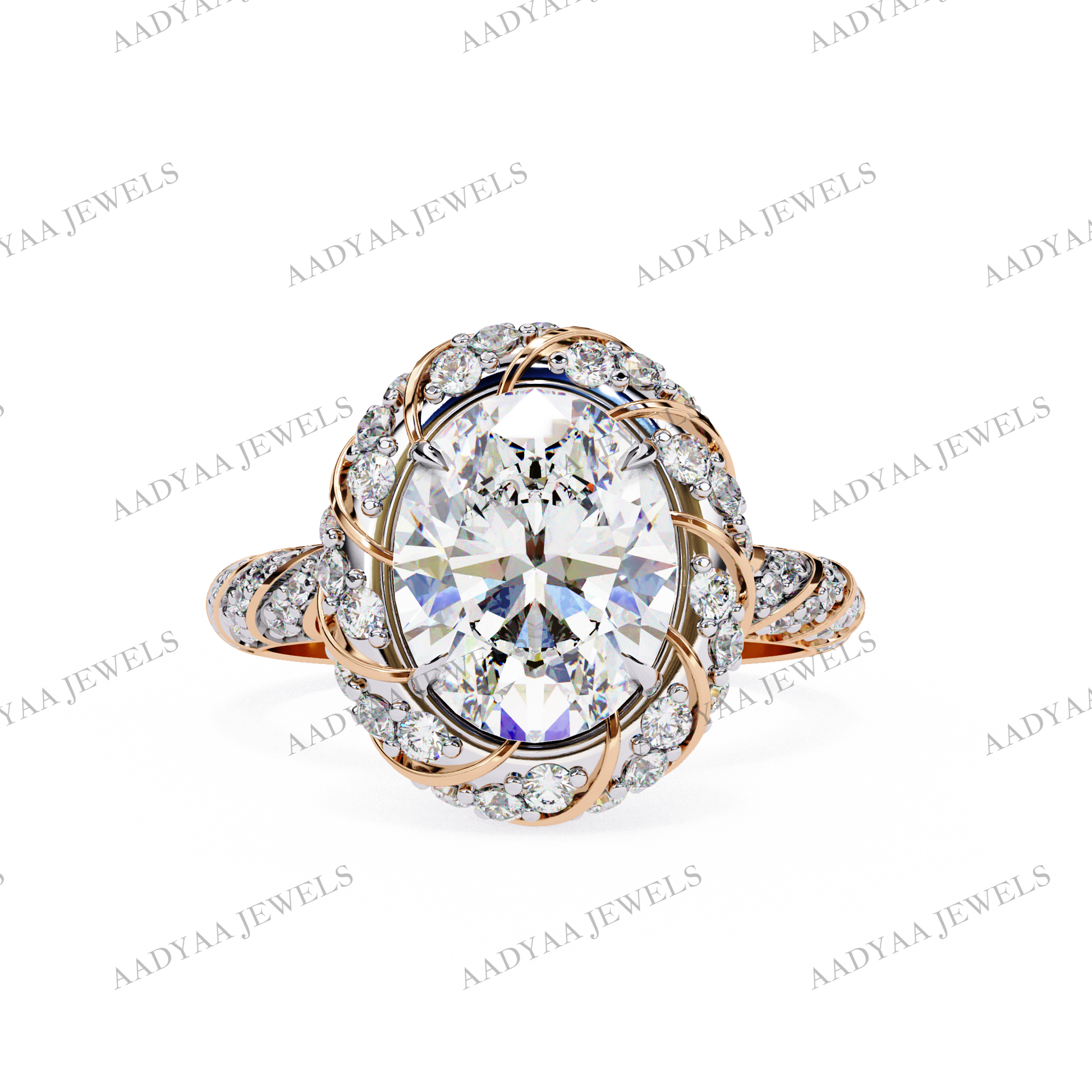 Bethany Diamond Ladies Ring | Aadyaajewels