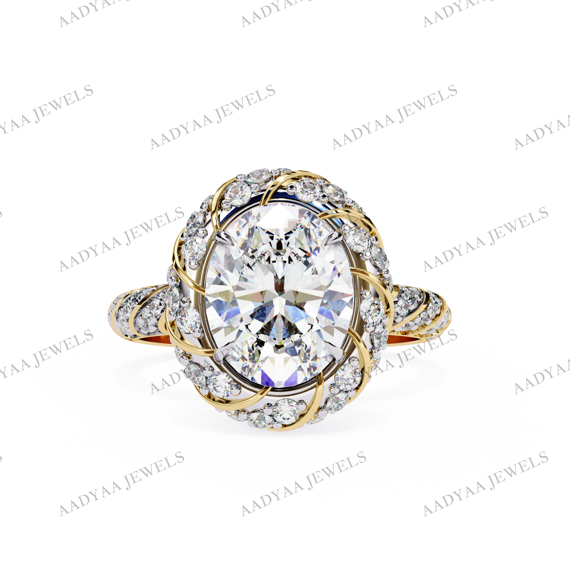 Bethany Diamond Ladies Ring | Aadyaajewels